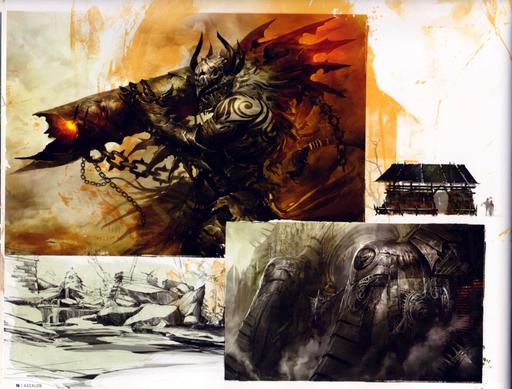 Guild Wars 2 - Сканы и перевод The Art of Guild Wars 2. Часть первая. Guild Wars 2 - Сканы и перевод The Art of Guild Wars 2. Часть первая.