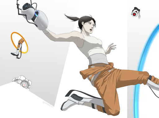 Portal 2 - Несколько работ в галерею блога ^_^