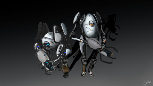Portal 2 - Несколько работ в галерею блога ^_^