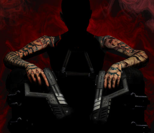 Mass Effect 3 - Джек. Фанарт